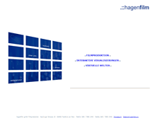 Tablet Screenshot of hagenfilm.com